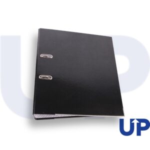 UP A4 70mm Lever Arch File - Black (10) - Flat packed quick & easy to assemble