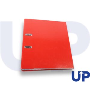 UP A4 70mm Lever Arch File - Red (10) - Flat packed quick & easy to assemble