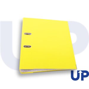UP A4 70mm Lever Arch File - Yellow (10) - Flat packed quick & easy to assemble