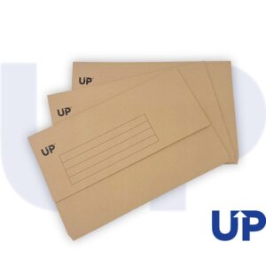 UP Half Flap Document Wallet Pack of 50 - Buff