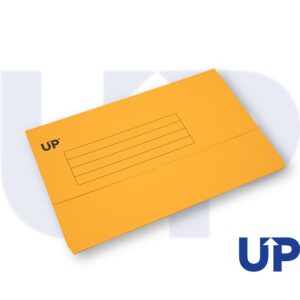 UP Half Flap Document Wallet Pack of 50 - Yellow