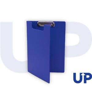 UP A4 PVC Fold Over Clipboard Blue (1)