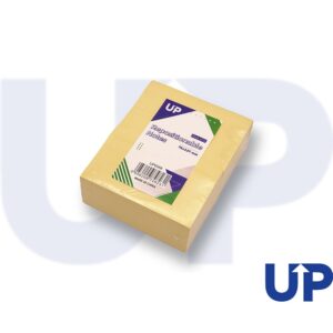 UP Repositionable Notes 76x127mm Yellow (12)