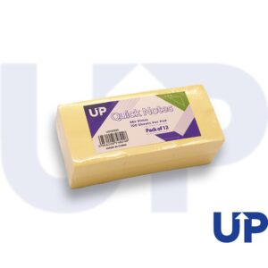 UP Quick Notes 38x51mm Yellow (12)