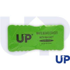 UP Whiteboard Eraser - Black Plastic and Felt