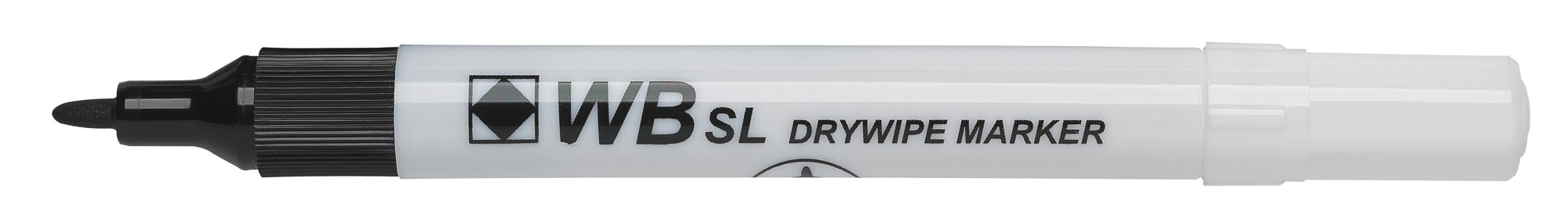 Dry Markers UP Drywipe Bullet Fine Pen Black (10)