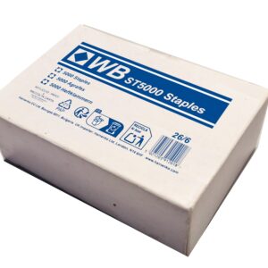 UP Metal Half Strip Staples 24/6 Box of 5000