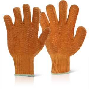 Beeswift Criss Cross Gloves Orange XL (Box of 10)